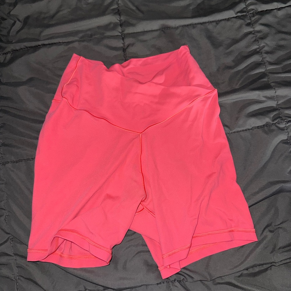 Aerie Vibrant Pink Bike Shorts